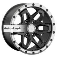 LS 9x18/6x139,7 ET15 D106,1 1350 MBL (конус, Колпак+лого)